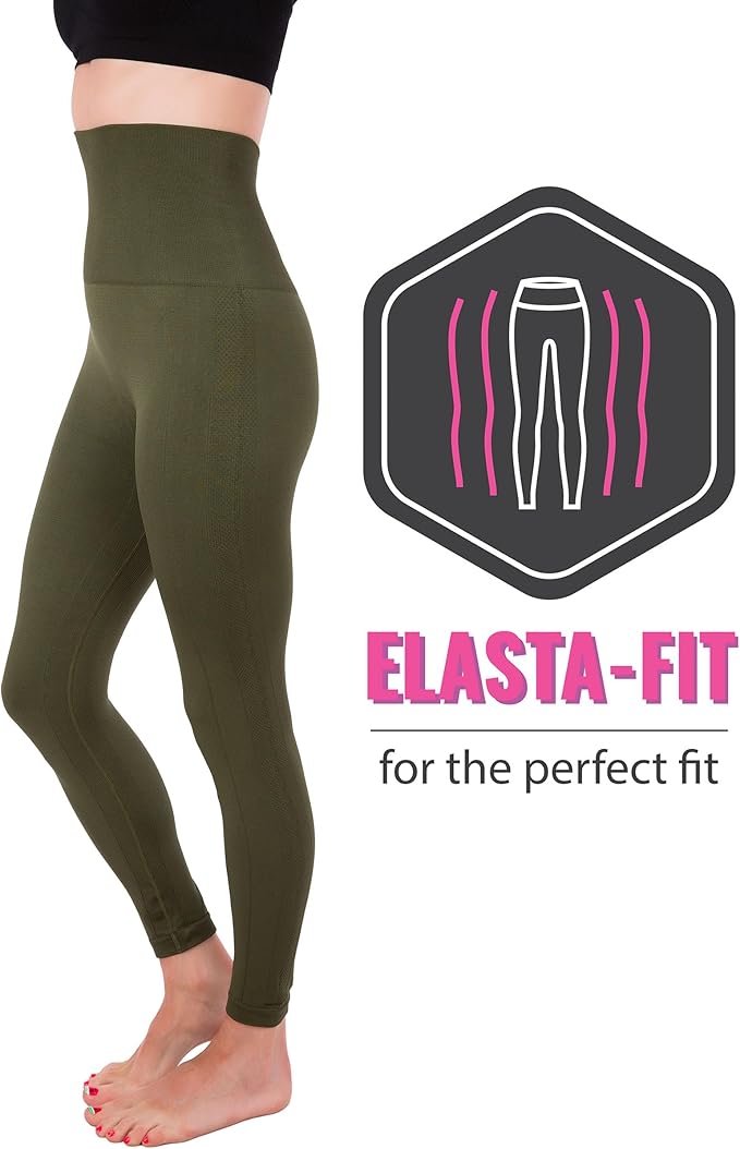 Activewear Thick High Waist Tummy Compression Slimming Body Leggings Pant