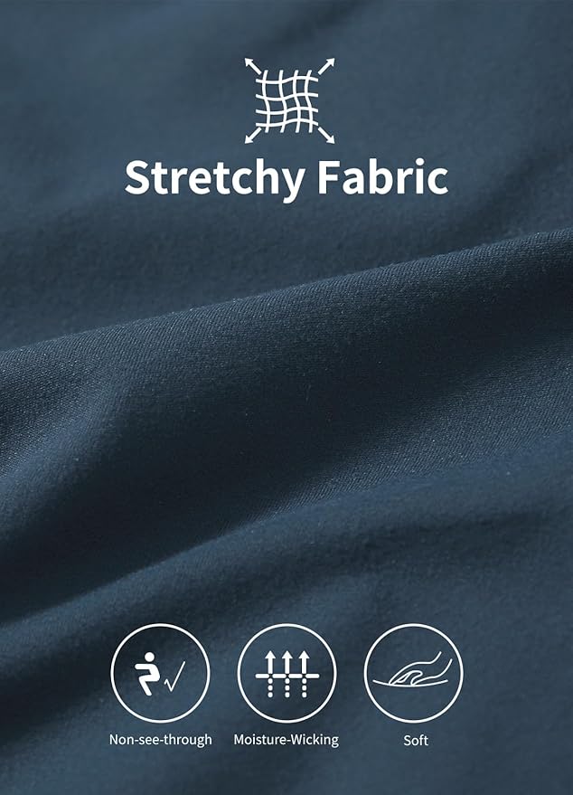 baleaf Women's 8"/ 5"/ 3" Biker Shorts High Waist Yoga Workout Gym Running Volleyball Spandex Shorts with Pockets