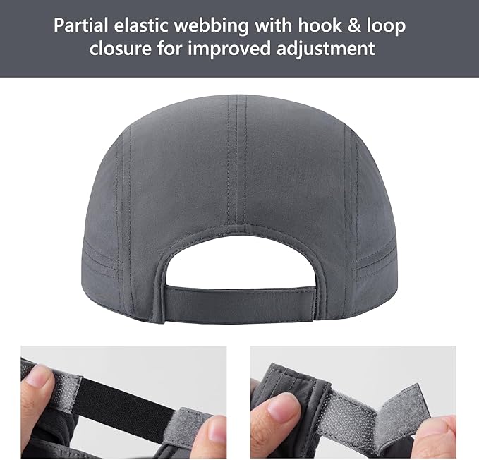 BASSDASH Ultralight UPF 50+ Soft Baseball Caps Unstructured Quick Dry Folding Hat Adjustable for Men Woman Outdoor Activities