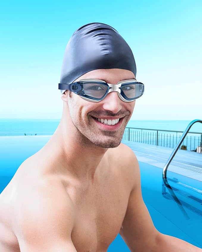 Aegend Swim Goggles, Swimming Goggles No Leaking Full Protection Adult Men Women Youth