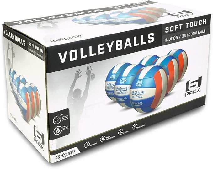 GoSports Soft Touch Volleyballs