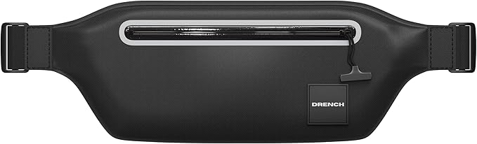 DRENCH 100% Underwater Waterproof Fanny Pack. Waist Pack. Submersible Waterproof Phone Pouch. Dry Bag for Swimming, Boating, SUP & Snorkelling. Underwater Phone case. Floating Belt Bag