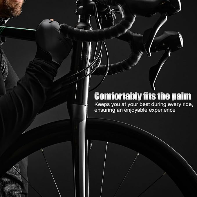 Cycling Gloves Bike Gloves for Men/Women Half Finger Biking Gloves Exercise Workout Gloves Suitable for Outdoor Sports, Gym, Weight Lifting, Rowing and Motorcycle