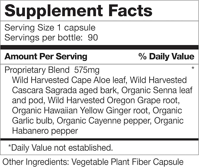 Dr. Schulze's Intestinal Formula #1 Colon Bowel Cleanse, 90 caps, 2 Count