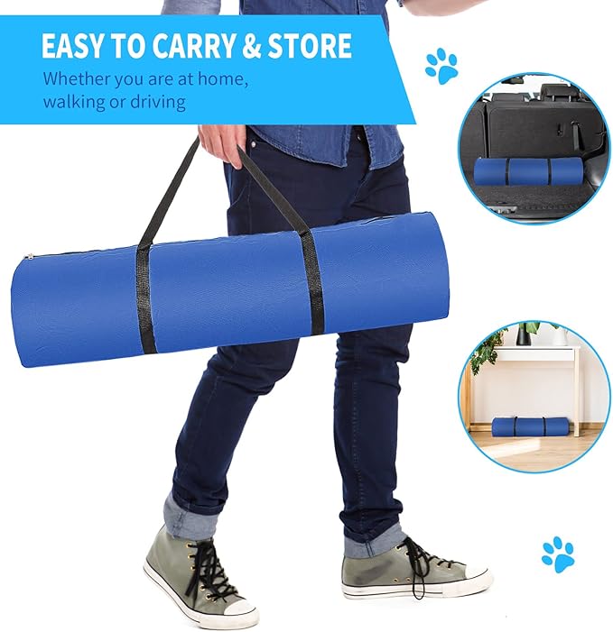 Dog Agility Training Equipment, 72-Piece Obstacle Course Training Starter Kit Indoor Outdoor Game for Dogs with Agility Hurdle, Jump Ring, Weave Poles, Pause Box, Toy Balls and Storage Bag