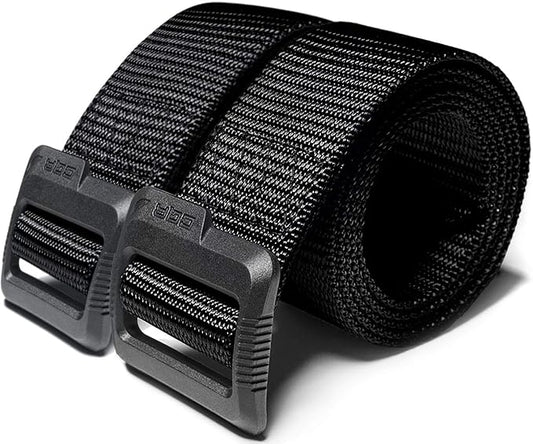 CQR Tactical Belt, Military Style Heavy Duty Belt, Webbing EDC Quick-Release Buckle