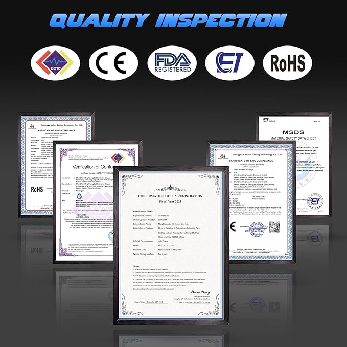 FDA Cleared, MHD TENS Ab Stimulator, TENS & PMS Muscle Stimulator and Muscle Improvement - Your Ab Machine for Effortless Fitness