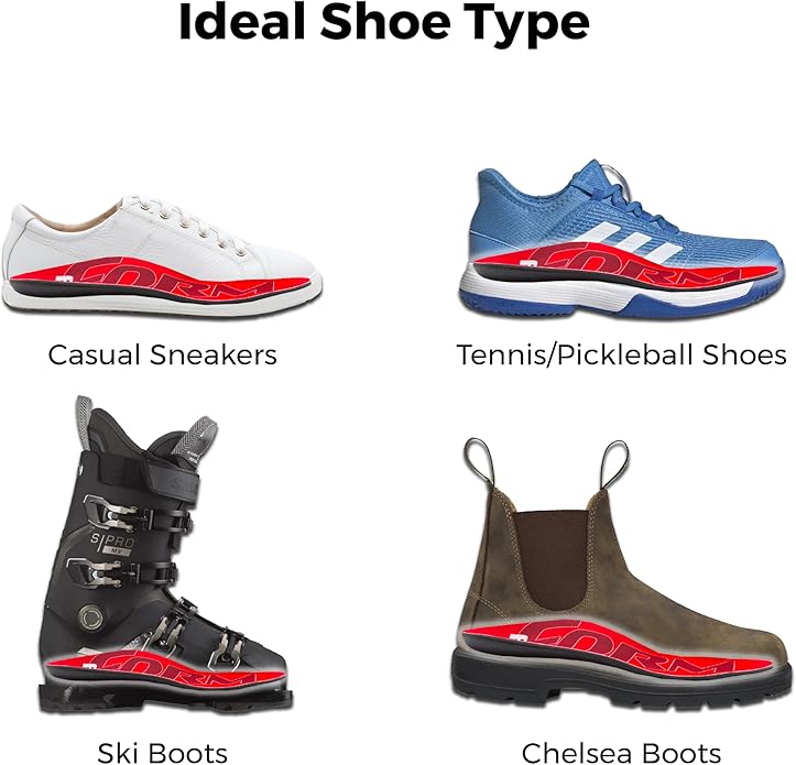 Form Premium Narrow Insoles for Comfort & Maximum Pain Relief, Ideal for Narrow Shoes & Boots