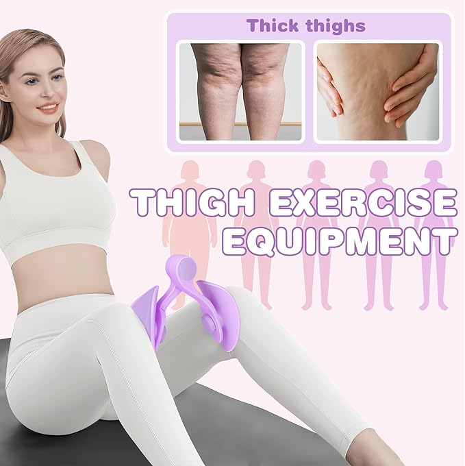 Inner Thigh and Pelvic Floor Muscle kegel Exerciser Toner for Women and Man, Leg Workout Exercise Equipment Device HIPS Pelvis Trainer Machine kegal excersize Toner