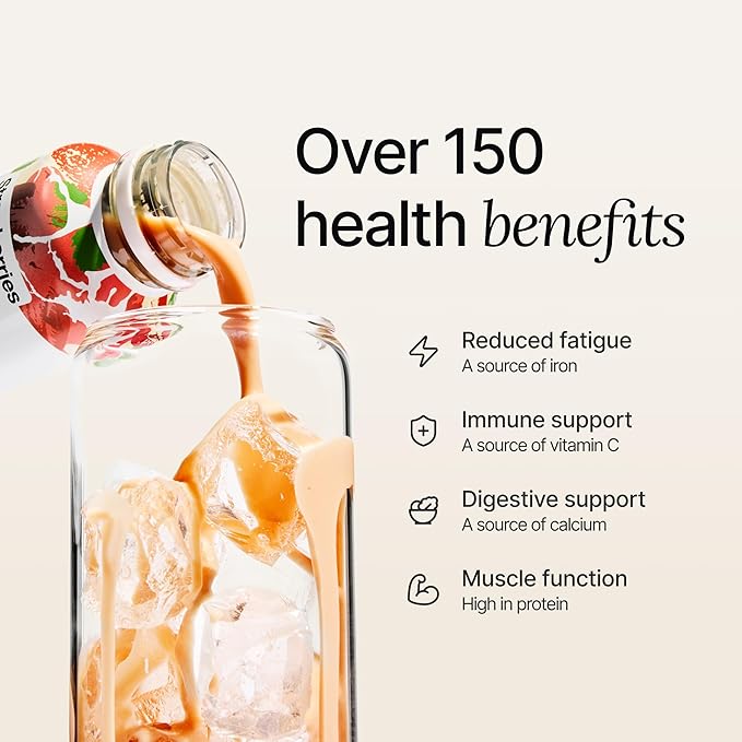 Huel Ready-to-Drink | Strawberry Shortcake Meal Replacement Drink | High Protein Drink | Nutritionally Complete, Low Sugar, High Fiber, Plant Based, Vegan, Healthy | 22g Protein Per Bottle, 16.9 Fl Oz (12 Pack)