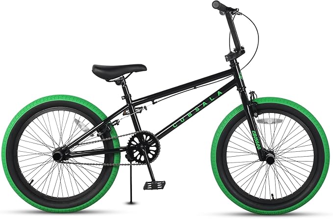 Freestyle BMX Bike, 18 20 Inch Kids Bicycle for 5-13 Years Old Kids and Beginner Level Rider, Multiple Colors