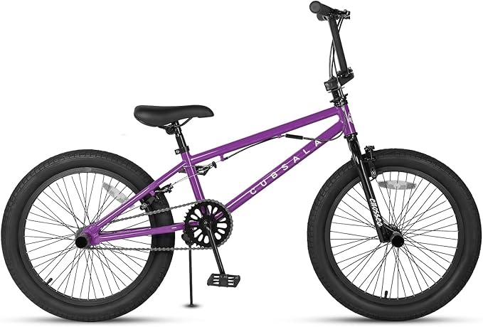 Freestyle BMX Bike, 18 20 Inch Kids Bicycle for 5-13 Years Old Kids and Beginner Level Rider, Multiple Colors