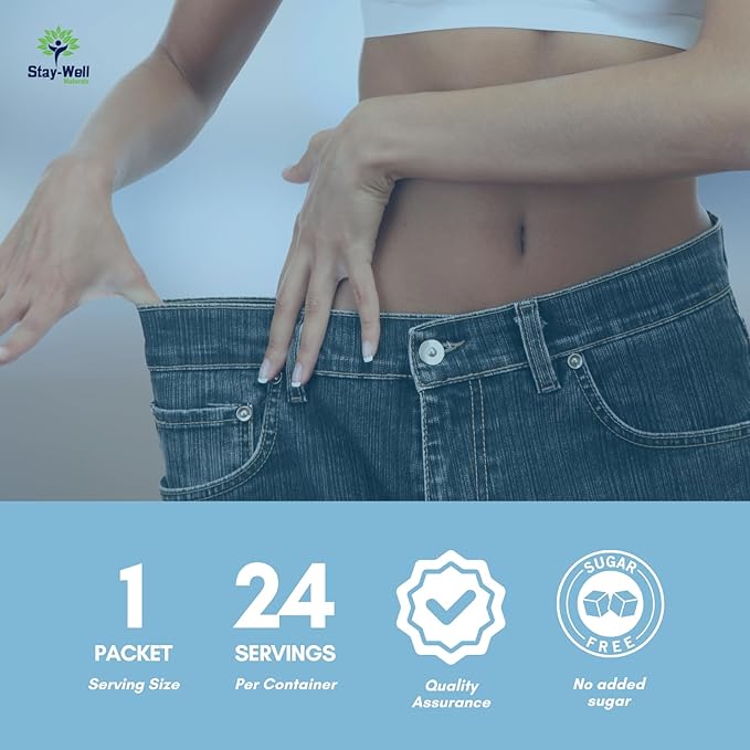 GLP-1 Supplement | Natural GLP-1 Production | GLP 1 Booster Drink Mix to Control Appetite and Cravings | Great Tasting Metabolic Support - Yerba Mate, Garcinia Cambogia, Berberine [Tropical Fruit]