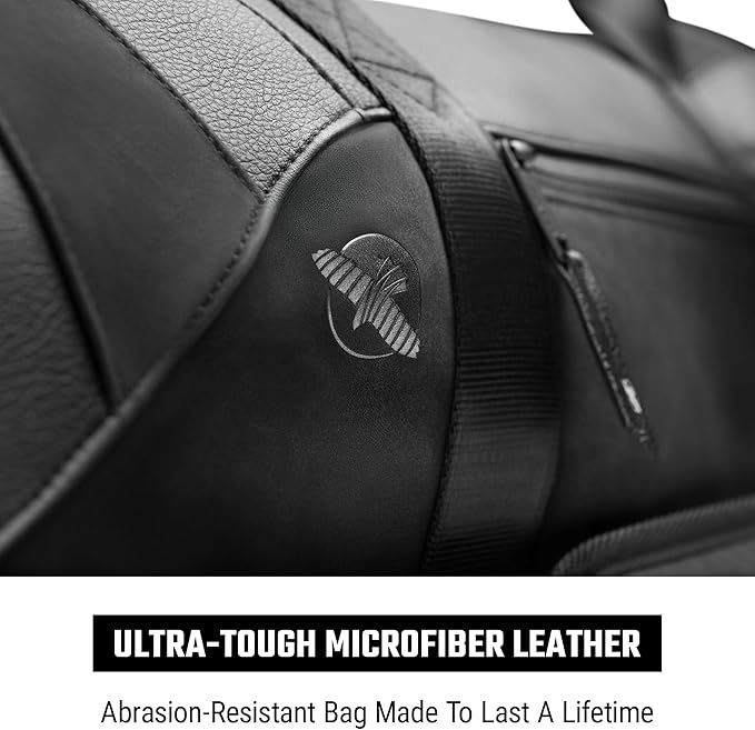 Hayabusa Elite Boxing Duffle Bag - 35 Liters, Black