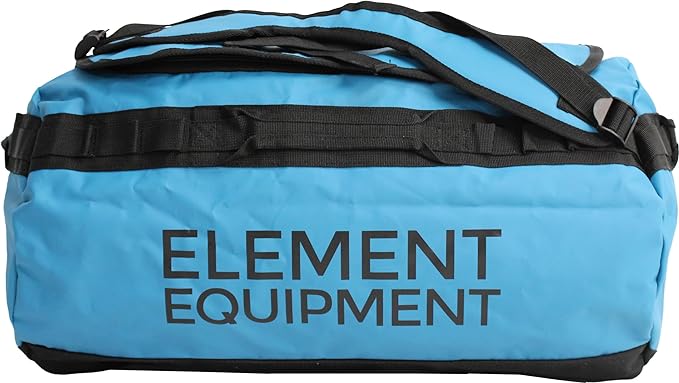 Element Equipment Trailhead Duffel Bag Shoulder Straps Waterproof Fjord Reef Small