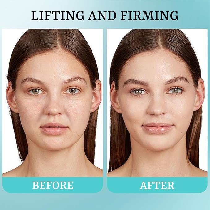 8 Pack Collagen Face Masks V Line Lifting Mask with Peptides, Face Lifting Mask, Firming & Skin Tightening for Sharp & Sculpted Contour, Improves Jawline, Hydrating Face Masks Skincare