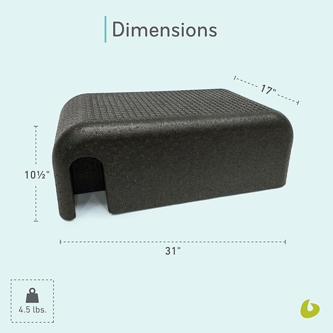 Balanced Body Sitting Box Lite, Pilates Reformer and Floor Exercise Equipment, Pilates Workout Equipment for Home Gym or Studio