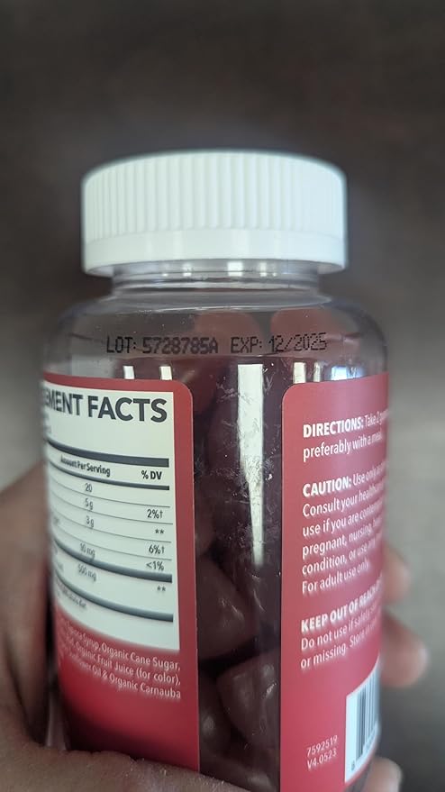 Apple Cider Vinegar Gummies - Organic ACV Vitamins for Digestive Health, Metabolism & Gut Support - 60 Count - Vegan, Non-GMO, Gluten-Free - Delicious Flavor & No Harsh Taste - 1 Month Supply