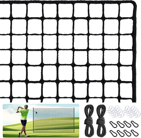Golf Net, Golf Practice Net, for Backyard 10/15/20/25/30/40/50ft Indoor Nylon Netting