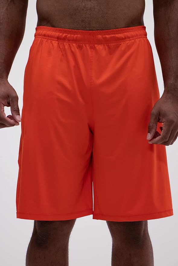 DEVOPS Men's 2-Pack Loose-Fit 10" Workout Gym Shorts with Pockets