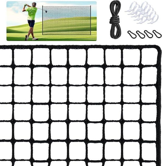 Golf Net, Golf Practice Net, for Backyard 10/15/20/25/30/40/50ft Indoor Nylon Netting