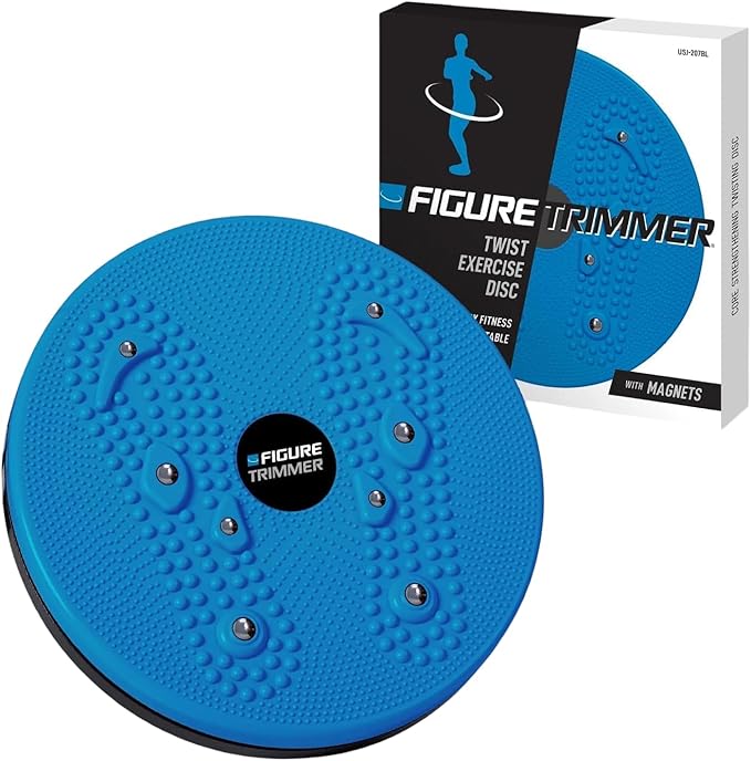 Core Abs Twister Board - Waist Sculptor Twister Board for Core & Ab Exercise - Waist Twisting Disc, Dizzy Disc Twist Board for Slimming Workout with 8 Magnets Reflexology