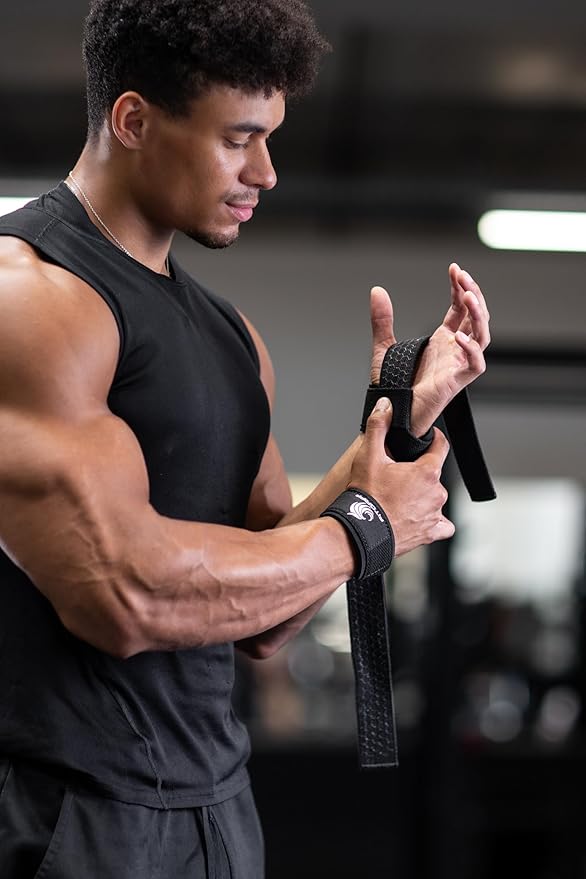 Fitgriff® Lifting Straps & Wrist Wraps (Bundle) Superior Support for Weightlifting & Gym Workouts - for Men and Women