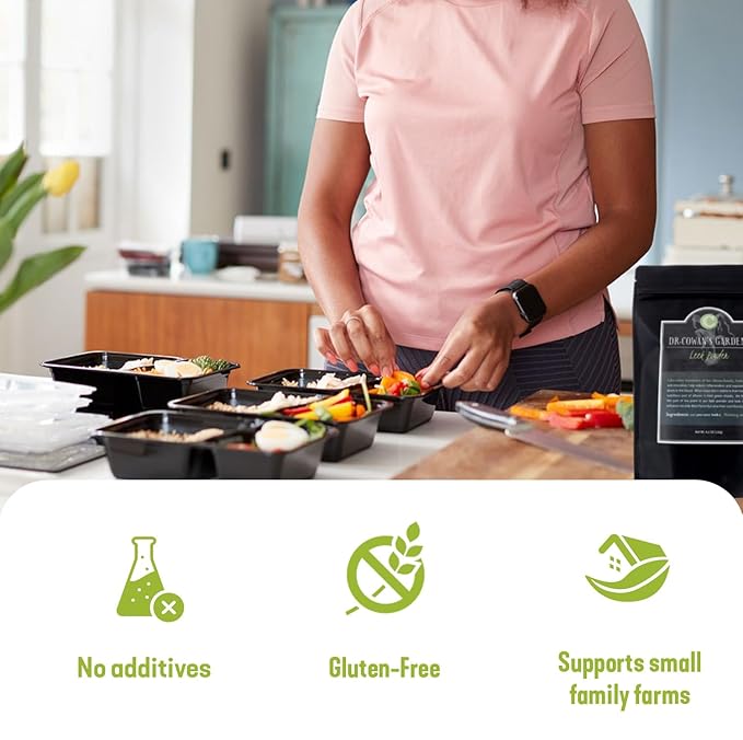 Dr. Cowan’s Garden Leek Powder - Beyond Organic Vegetable Powder, Green Powder Superfood, Super Greens Vegetable Powder, Greens Powder for Nutritional and Culinary Uses, Dehydrated Greens, 50 Servings