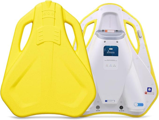 Electric Swimming Kickboard for Kids – 2-in-1 Water Jet & Propeller, Water Scooter Float Board for Swim Training, 6.1kgf Thrust, 24V/4.6Ah Battery, 45 Min Runtime, Load 198 lbs, Summer Pool Toy