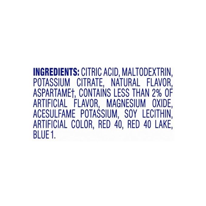 Crystal Light Strawberry Orange Banana Artificially Flavored Powdered Drink Mix, 72 ct Pack, 12 Canisters of 6 Pitcher Packets