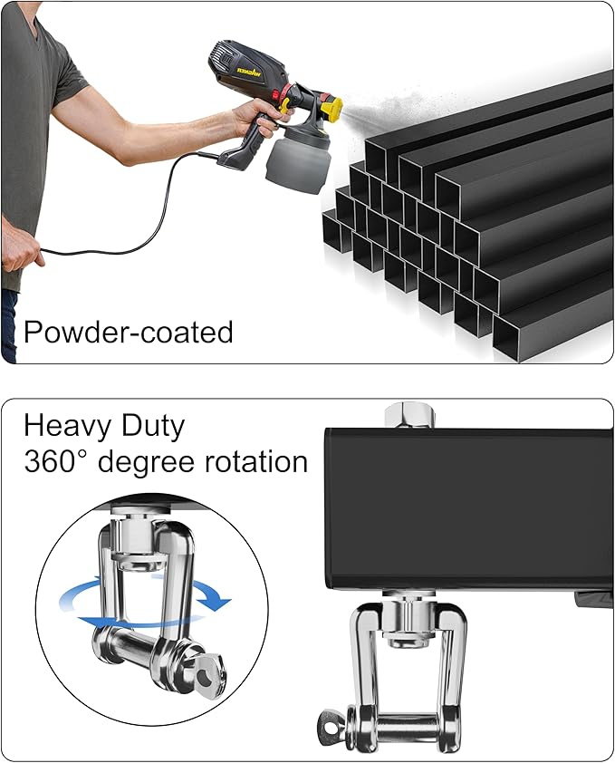 Adjustable Heavy Duty Bag Hanger,Wall Mount Punching Bag Hanger,Thickened Steel Plate and Stainless Steel kit for Home Gym Indoor Outdoor (Supports up to 900Ib)