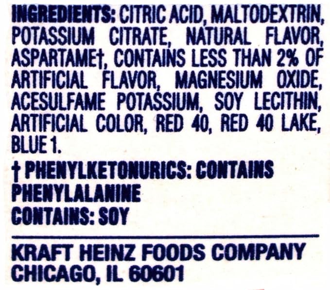 Crystal Light Strawberry Orange Banana Drink Mix, 12-Quart 2.4-Ounce Canister (Pack of 11)