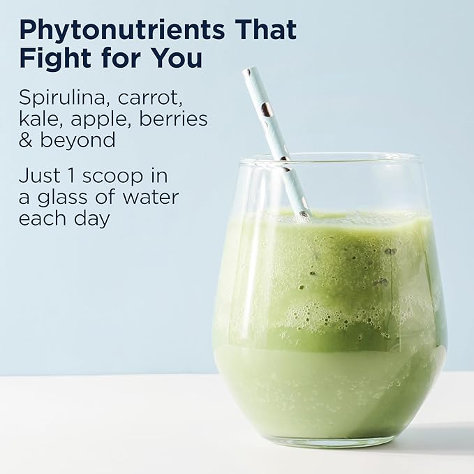 Designs for Health EssentiaGreens and Reds (Unflavored, 30 Servings), Vegan Superfood Powder with Spirulina, Kale, Apple & More, for Daily Nutrition and Digestive Health