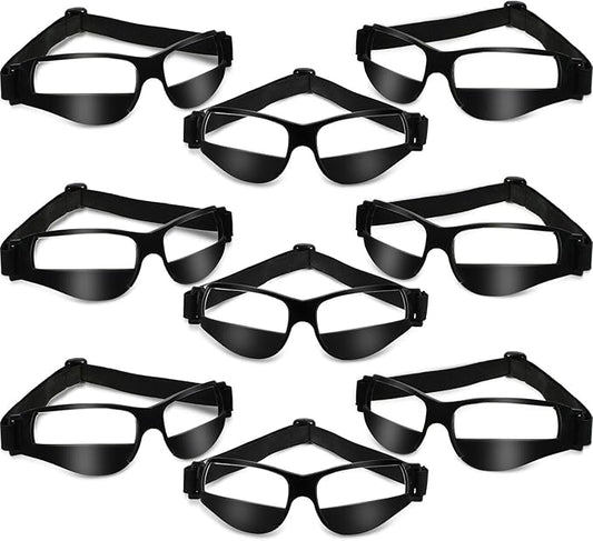 Dribbling Goggles Basketball Sports Glasses Adjustable Dribbling Black Goggles Basketball Training Equipment