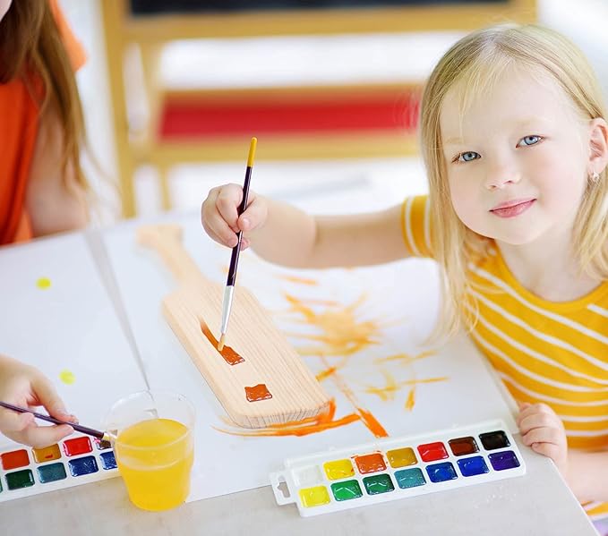 BATTIFE 2Pack 22inch Greek Sorority Paddle - Unfinished Pine Wooden Frat Paddle, Fraternity Wood Paddles for Arts Crafts