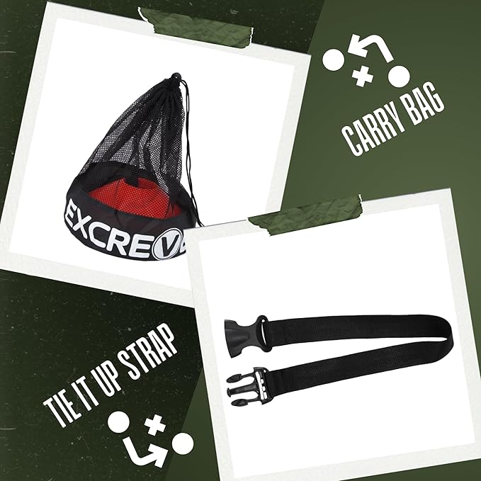 Agility Soccer Cones with Carry Bag for Sports Training - Set of 24 & 50 Orange Soccer Cones for Training Football, Basketball, Fitness - Outdoor & Indoor Drill - Coaching Practice Equipment