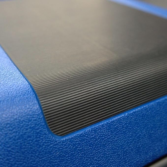 Gronk Fitness 16"x16" Adjustable Aerobic Step Platform with Stackable Step Risers | 4"-6''-8''-10''-12" Step Block, Cardio & Physical Therapy | High-Density Platform for Strength & Endurance Training