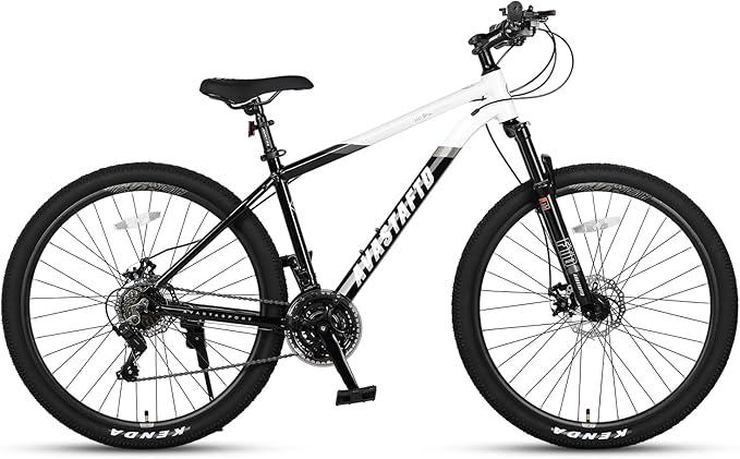 AVASTA Earth 26 27.5 inch Mountain Bike with 21-Speed，Aluminum Frame, Dual Disc Brake, Comfortable Saddle,Multiple Colors
