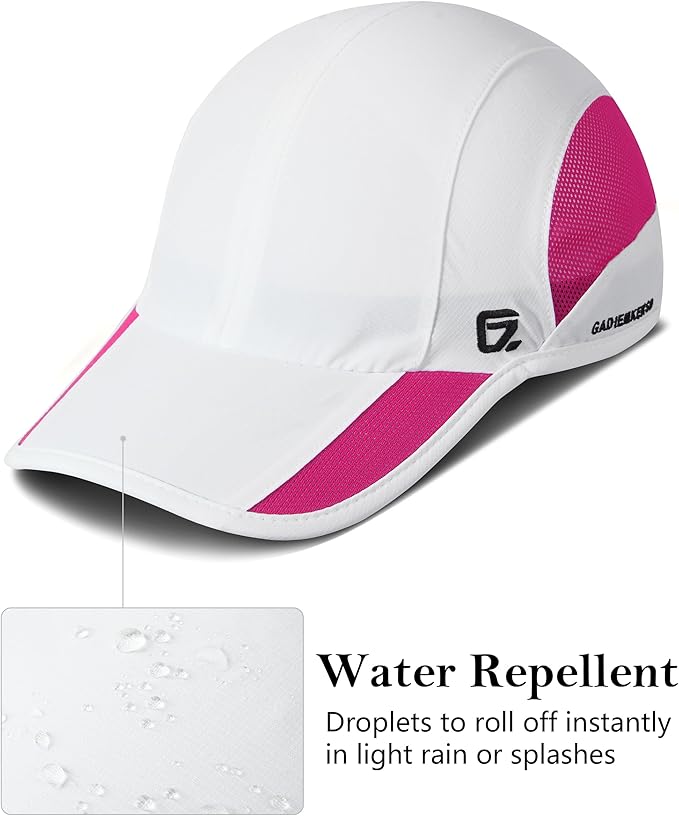 GADIEMKENSD Quick Dry Run Hat Cooling Breathable Mesh