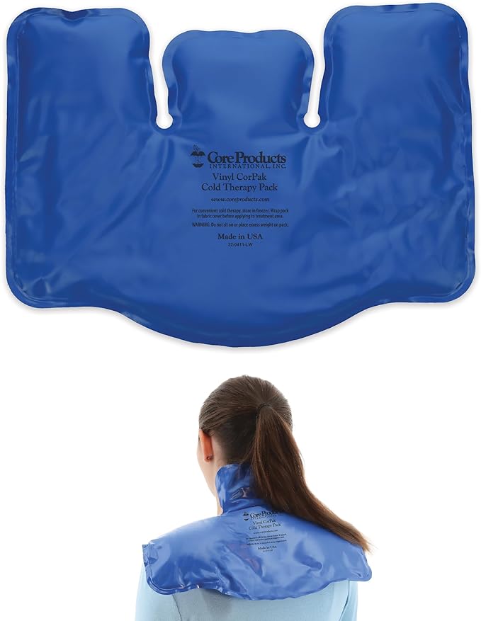 Core Products Flexible Vinyl Intense Cold Pack for Neck, Shoulders & Back - 11" X 15"