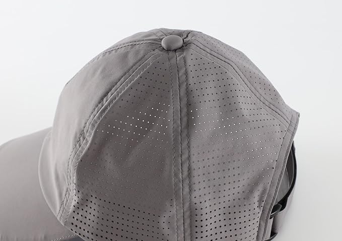 Home Prefer Reflective Water Repellent Quick Dry Airy UPF50+ Sun Hat for Men Women Outdoor Sports Baseball Caps Unisex