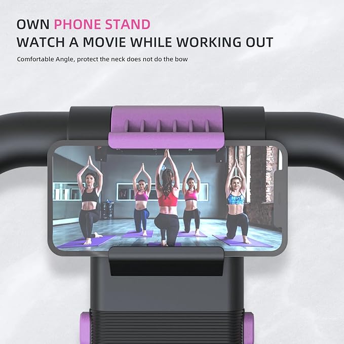 FIAMERMOR 2025 AB Roller Wheel - 4 wheel elbow support abdominal wheel automatic rebound abdominal fat burning weight loss core training equipment home/gym