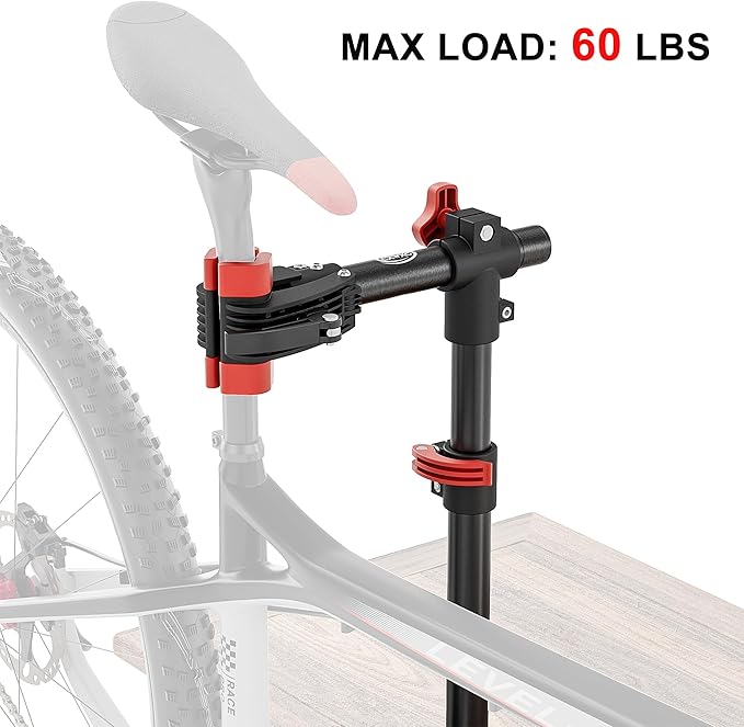 CXWXC Bike Repair Stand - Bench Mount Bike Maintenance Stand Rack - E bike Workstands Shop Home Mechanics for Mountain Bike and Road Bike