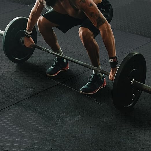 Art3d 48 Sq.Ft Eva Puzzle Exercise Mats, 24"x24" x 1/2" Thick Foam Interlocking Tiles for Flooring, Workout, Gym Equipments, Pack of 12