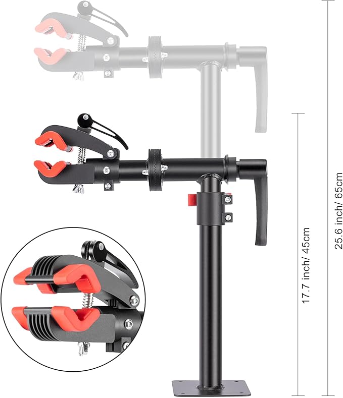 CXWXC Bike Repair Stand - Bench Mount Maintenance Stand Rack - E-bike Workstands for Mountain and Road Bikes - Home and Shop Mechanics