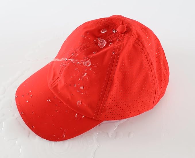 Home Prefer Reflective Water Repellent Quick Dry Airy UPF50+ Sun Hat for Men Women Outdoor Sports Baseball Caps Unisex