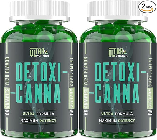 Detox Cleanse Gummies - Liver, Gut, Kidney Cleanse Detox & Repair, Rapid & Effective Full Body Cleanse Best for Women and Men with Milk Thistle - Natural Plant-Based Detox Supplement, 120 Gummies