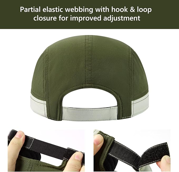 BASSDASH Ultralight UPF 50+ Soft Baseball Caps Unstructured Quick Dry Folding Hat Adjustable for Men Woman Outdoor Activities