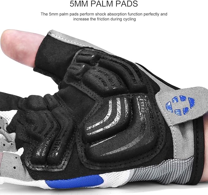 INBIKE 5mm Padded Half Finger Bike Bicycle Cycling Gloves