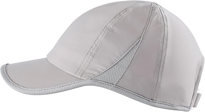 Connectyle Adjustable Sports Cap Quick Dry Workout Hat Baseball Athletic Fitted Hat Lightweight Running Cap for Men & Women